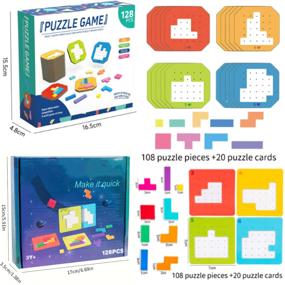 Tangram Puzzle™ - Hjernebryter - Tenk puslespill