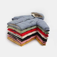 Thumbnail for CuddleCoat – Koselig og beskyttende – vinterjakke i bomull
