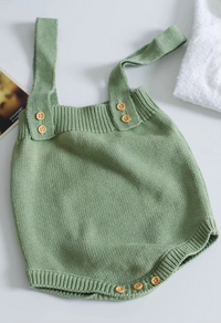 Thumbnail for Mini Fashion - Søt strikket baby-omper