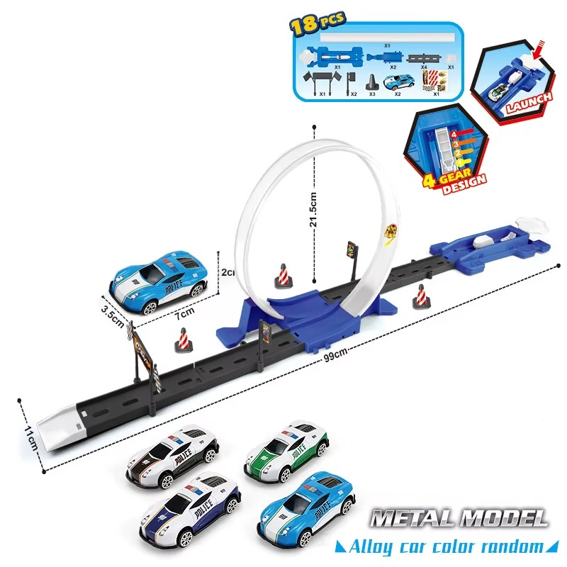 Double Race Track - Kreativ og morsom - Looping racerbane