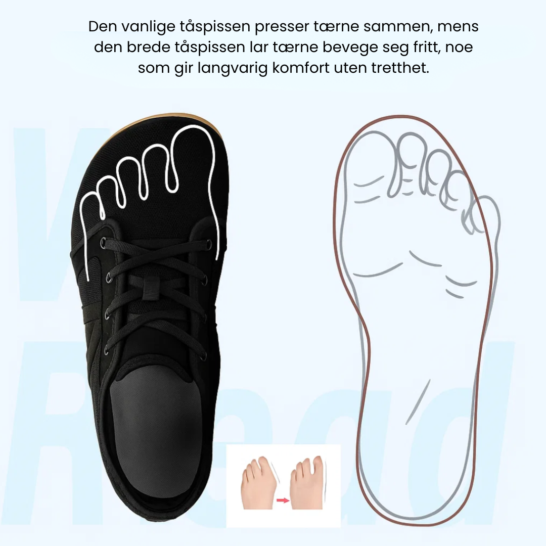 Barefoot – Lær & Barefoot – Barnesko med myk såle