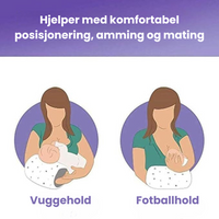 Thumbnail for MamáEase – Ergonomisk og myk – Ammepute til baby