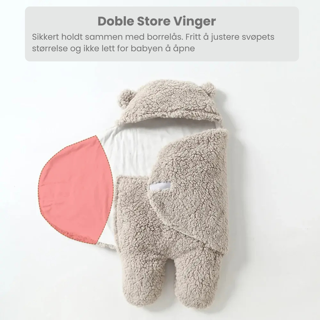 SnuggleBear - Varm klem til babyen - Mykt og deilig