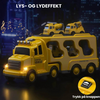 Magic Car City - Bil med lys og musikk - leketransportbil