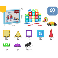 Thumbnail for Magnet Toys - Utvikle kreativitet - Magnetiske fliser