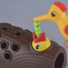 Magnetic Woodpecker Game - Tren opp finmotorikken - Magnetisk spill med ormer