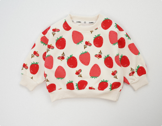 Mini Fashion - Jordbærgenser