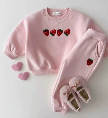 Mini Fashion - Jordbærgenser