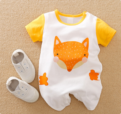 Mini Fashion - Komfort for hver natt - Kortermet pyjamasbody med korte ermer