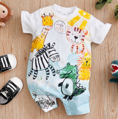 Mini Fashion - Komfort for hver natt - Kortermet pyjamasbody med korte ermer