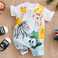 Thumbnail for Mini Fashion - Komfort for hver natt - Kortermet pyjamasbody med korte ermer