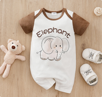 Thumbnail for Mini Fashion - Komfort for hver natt - Kortermet pyjamasbody med korte ermer