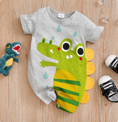 Mini Fashion - Komfort for hver natt - Kortermet pyjamasbody med korte ermer