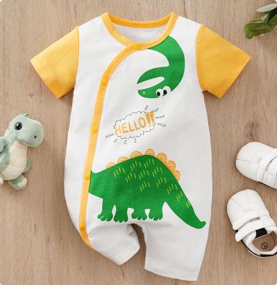 Mini Fashion - Komfort for hver natt - Kortermet pyjamasbody med korte ermer