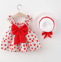 Thumbnail for Mini Fashion – Søt og sommerlig – Fruktkjole (inkluderer GRATIS stråhatt)