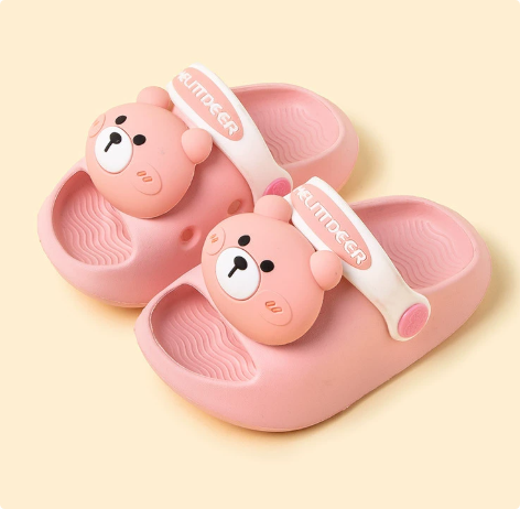 Mini Fashion – Munter og trygg – Polka strandtøfler