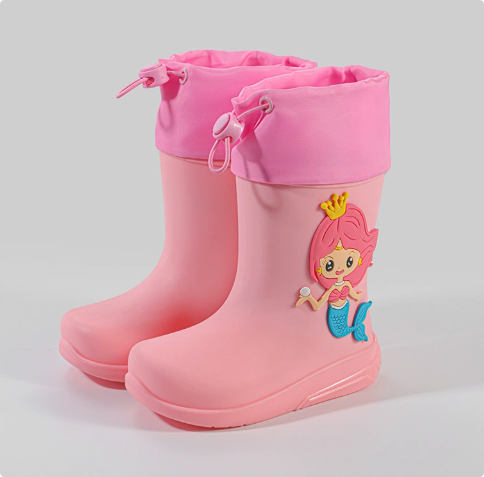 Mini Fashion - Vanntette støvler til barn - Gummistøvler