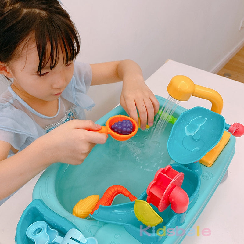 SinkPlay – Fantasi og utvikling – 2-i-1 lekevask og fiskespill