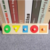 Woods - Montessori-puslespill med geometriske former