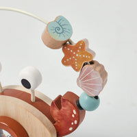 Thumbnail for Crab Pull Toy – Lek og læring – Krabbe av tre