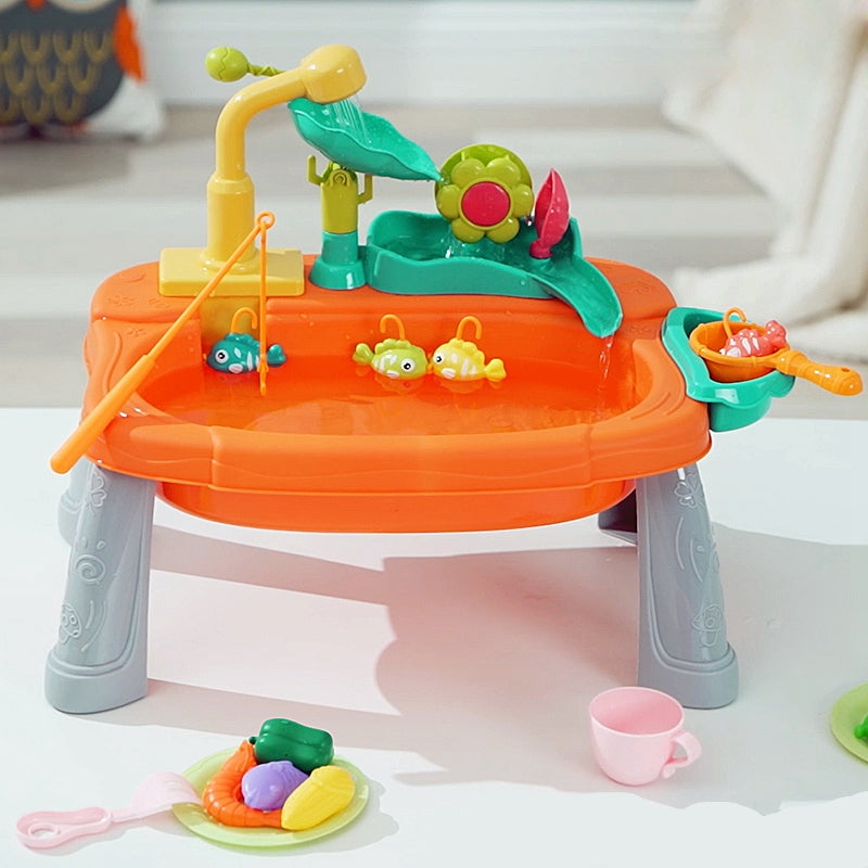 SinkPlay – Fantasi og utvikling – 2-i-1 lekevask og fiskespill