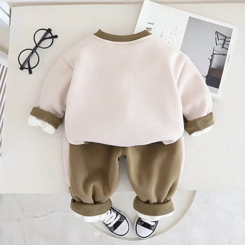 Mini Fashion - Varm og myk - Joggedress for høsten