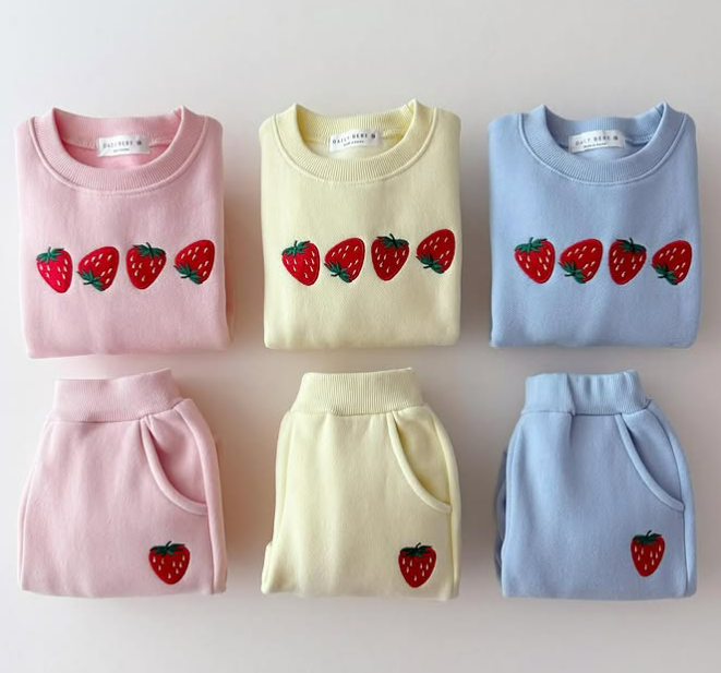 Mini Fashion - Jordbærgenser