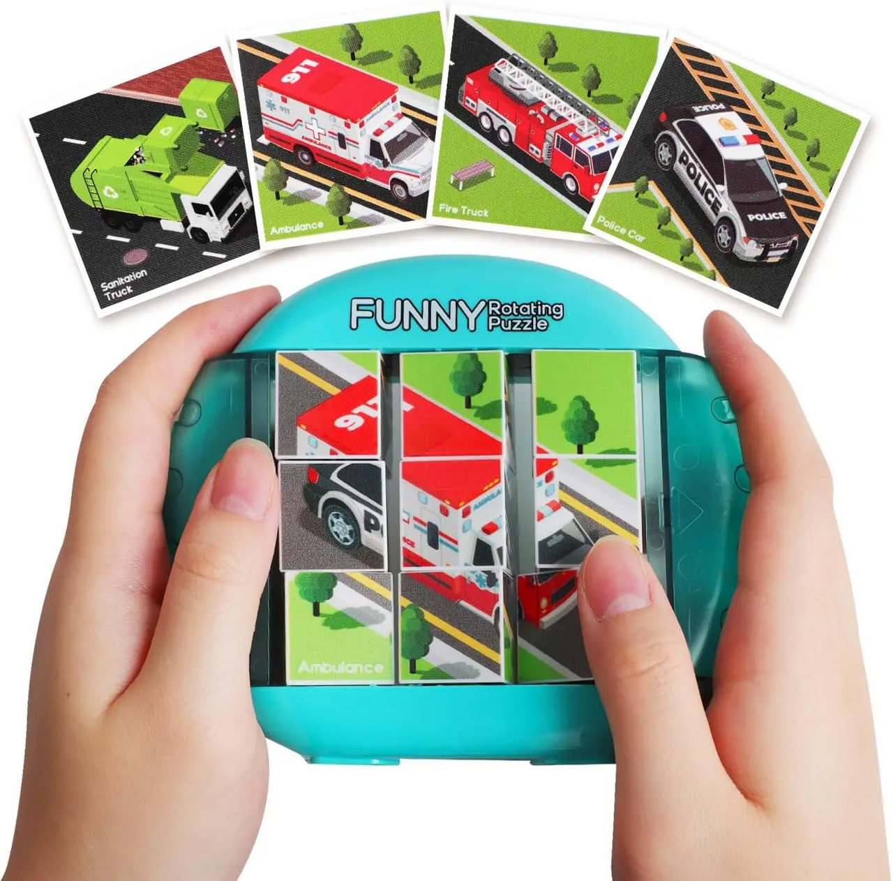 Twisty Puzzle - Puslespillmoro - Kubepuslespill