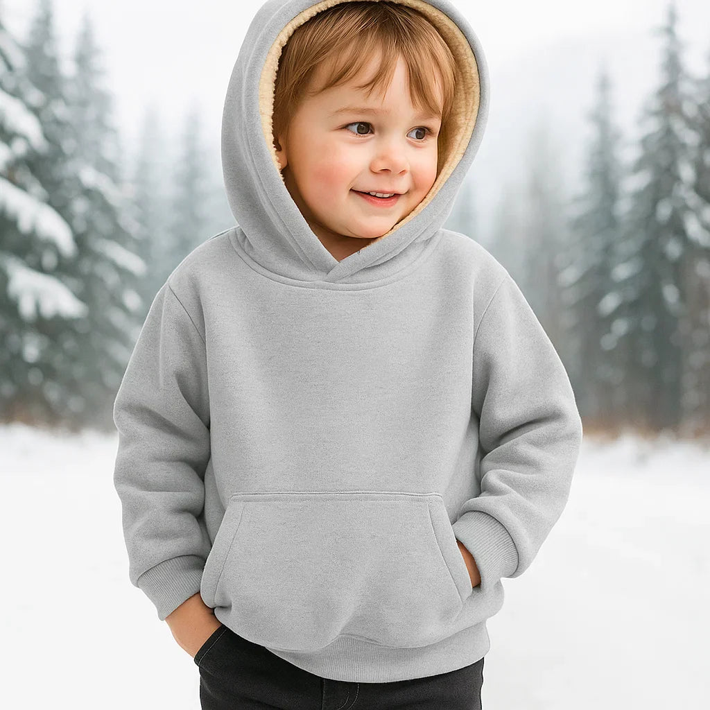 MiniFashion – Komfortabel og løs – Casual hettegenser