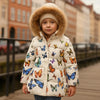 CozyTrend – Elegant og koselig – Vattert vinterjakke for jenter
