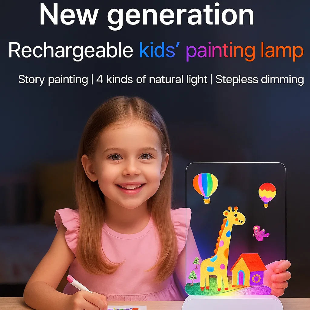 DrawingLight - Verlichte Fantasieën - Tegnebrett med LED