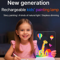 Thumbnail for DrawingLight - Verlichte Fantasieën - Tegnebrett med LED