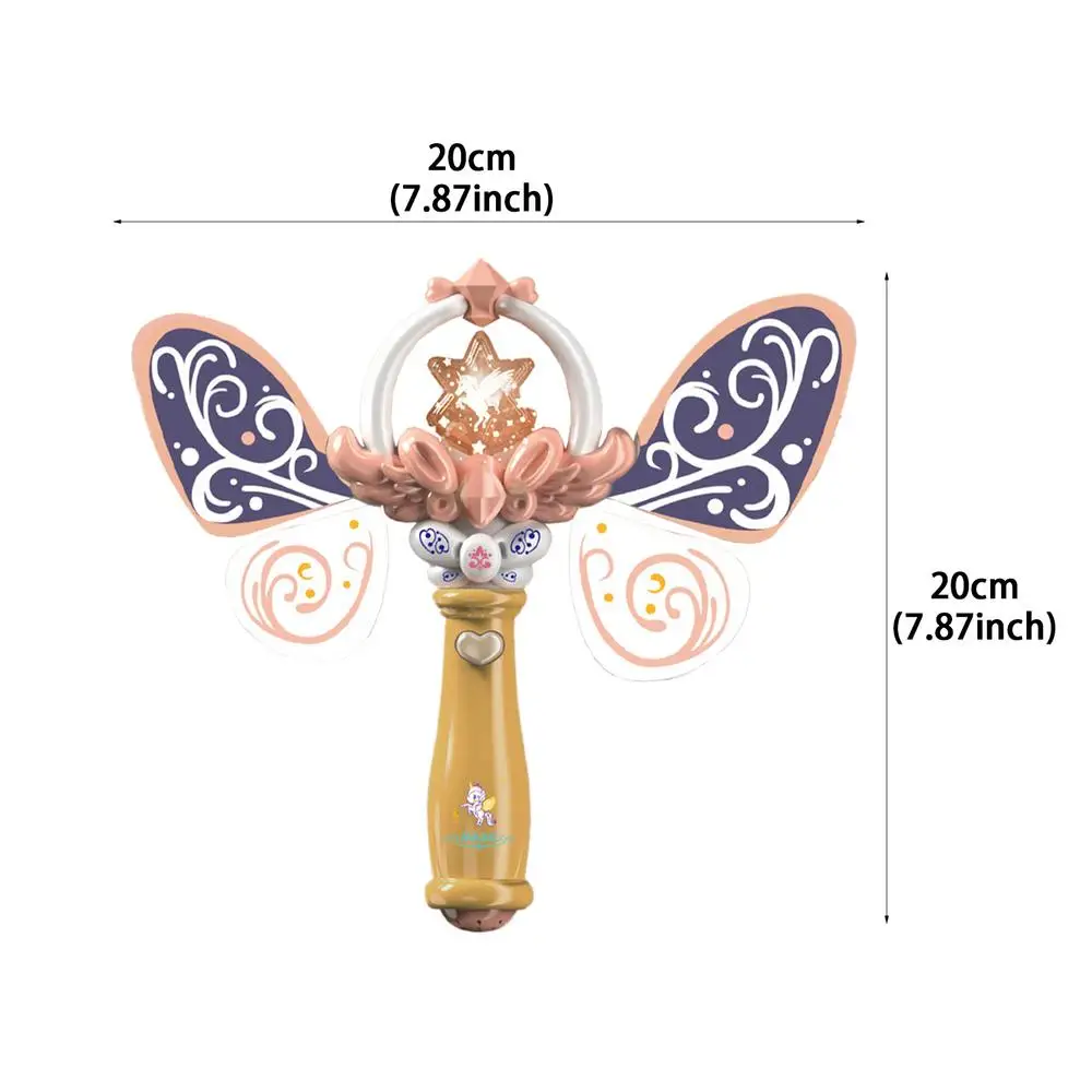 Butterfly Wand - Magisk sommerfuglmoro - lysende tryllestav
