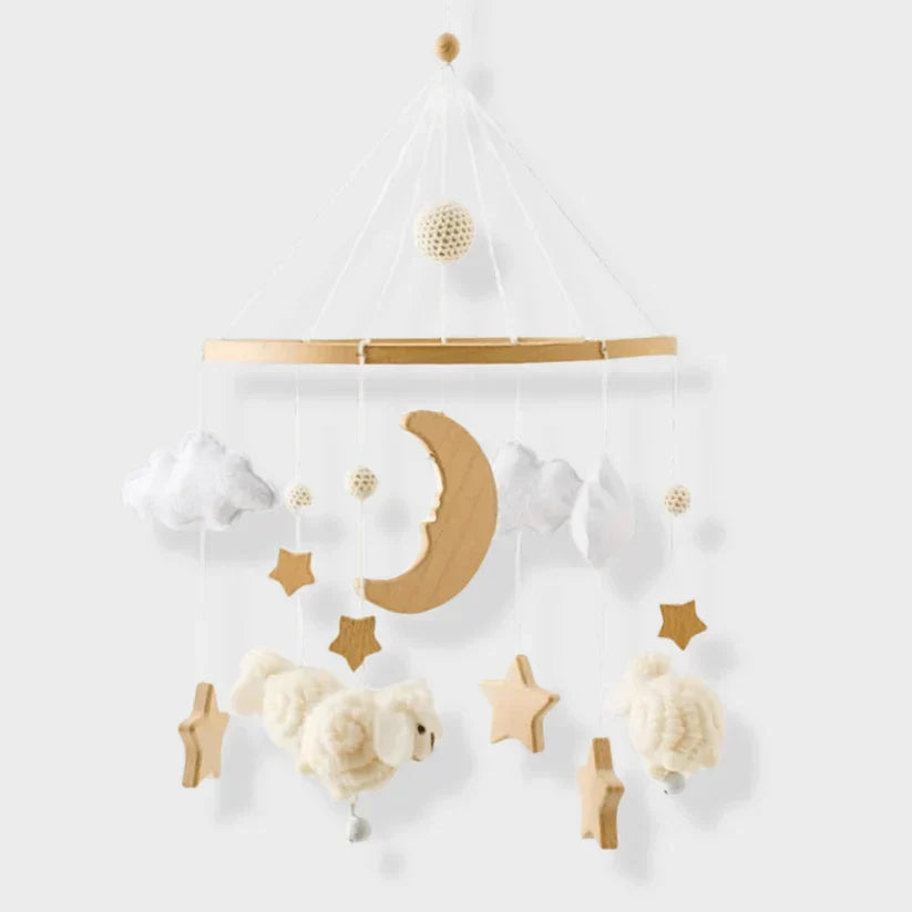 LittleNest – Naturlig ro – Babymobil i tre