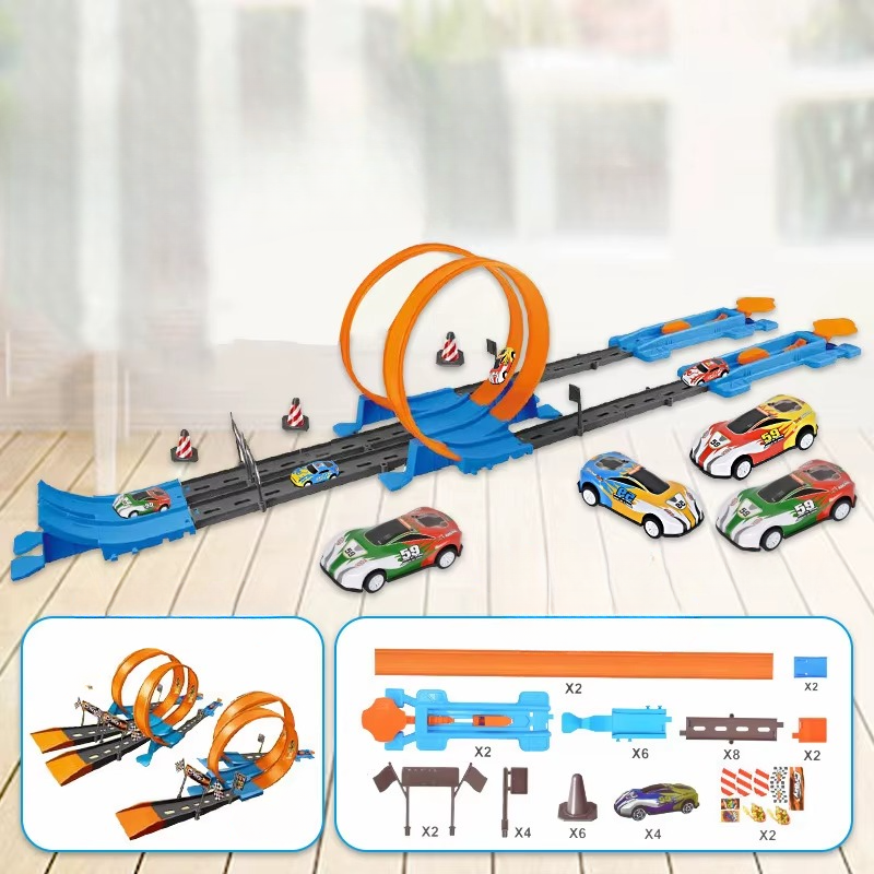 Double Race Track - Kreativ og morsom - Looping racerbane