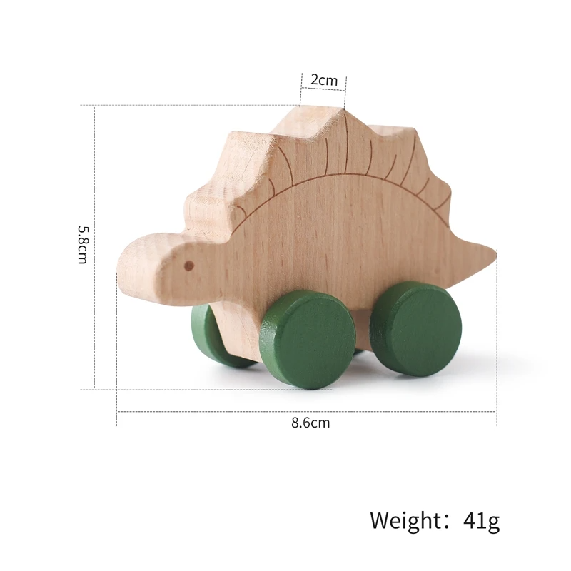 Woods - Dinosaur på hjul - Treleker
