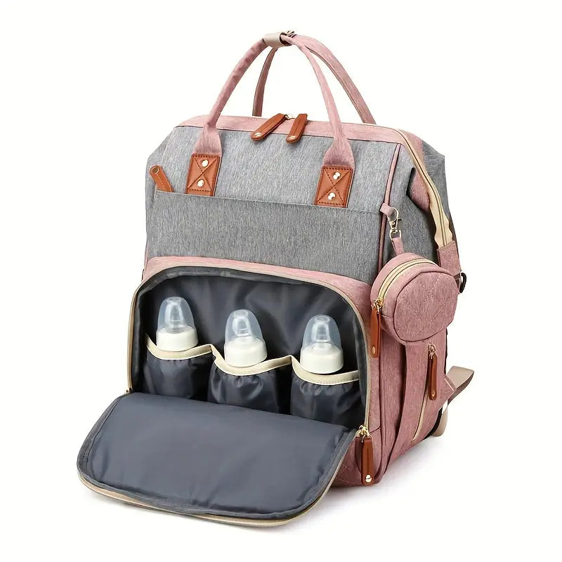 TravelNest – Alltid et hvilested – 2-i-1 bleieveske med babyseng