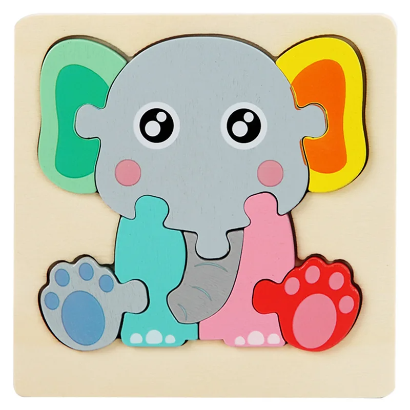 3D Wooden Puzzle - Puslespill - Fremmer utvikling