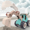 Building Masters Mini Engineering Vehicle Set - Mini anleggskjøretøy