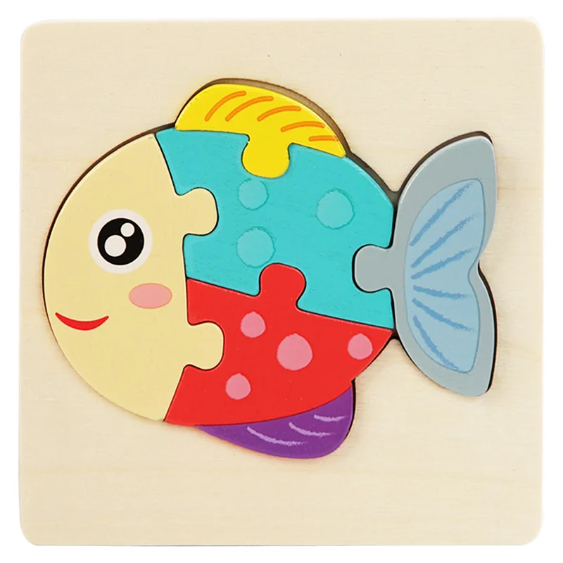 3D Wooden Puzzle - Puslespill - Fremmer utvikling