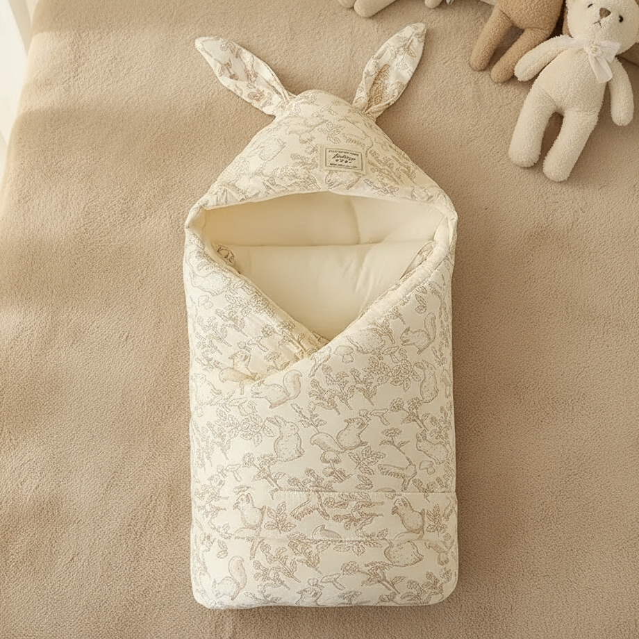 SnuggleBear – Trygghet og komfort – Innpakningsteppe