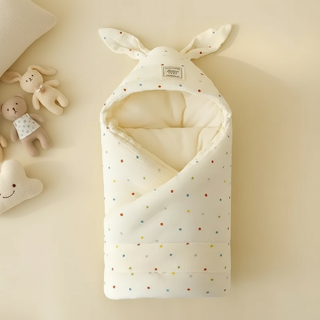 SnuggleBear – Trygghet og komfort – Innpakningsteppe