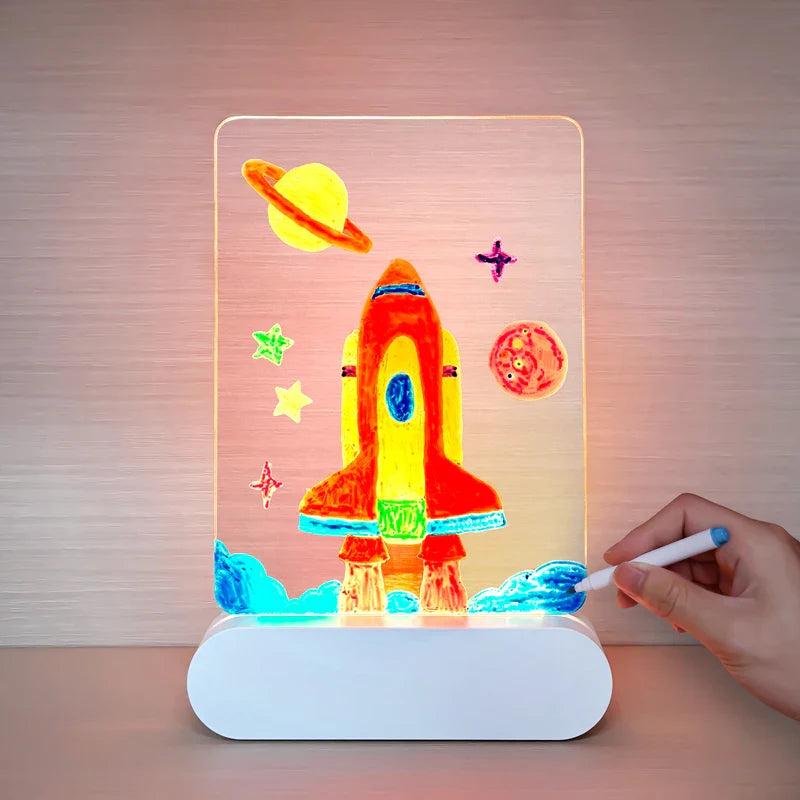 DrawingLight - Verlichte Fantasieën - Tegnebrett med LED