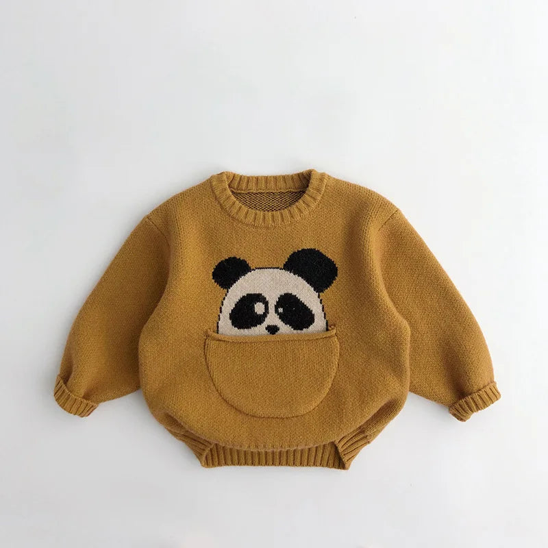 Mini Fashion - Søt genser med kult dyremotiv - Myk og deilig