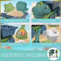 Thumbnail for Beach Dino Set – Bygg slottet ditt - Dinotruck-stranden