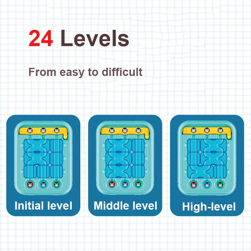 Ball Maze - Utvikling av ferdigheter - Puslespill-labyrint