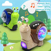 Music Snail - Lysende lekekompis - Motiverer krabbing