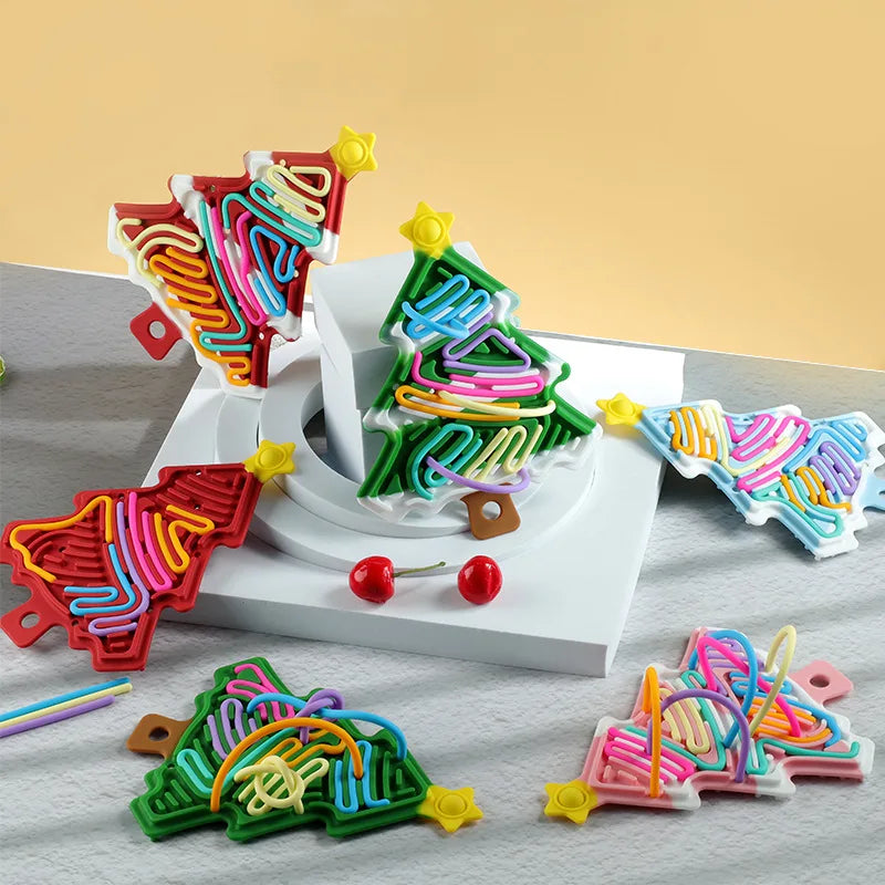 Xmas Tree Fidget Toy - Kompakt og morsom - Fidget juletre