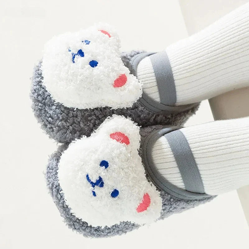 Mini Fashion - Varme og myke - tøfler til barn