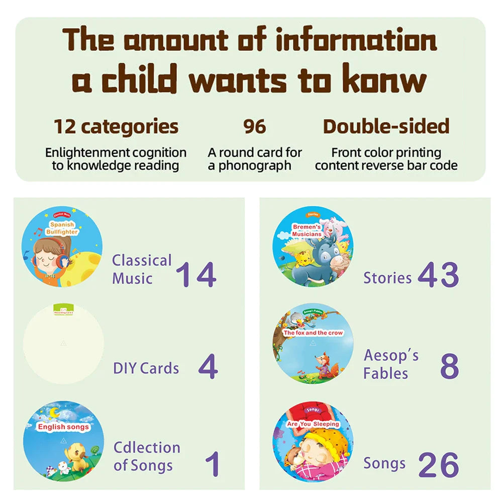 Sound Spinner – Historier og sanger - Lekegrammofon